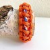 Armband_Paracord_Oranje met Dutch Flag koord